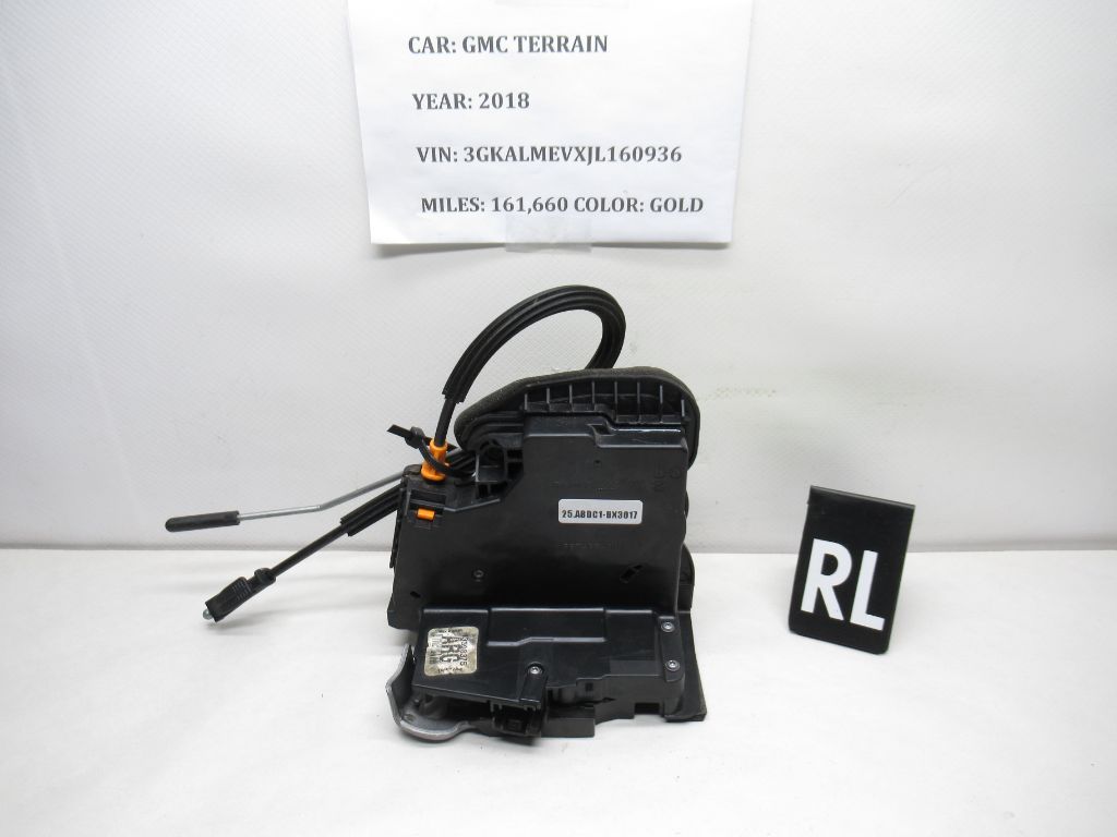 2018-2019 GMC Terrain Rear Left Side Lock Latch 13598375 OEM