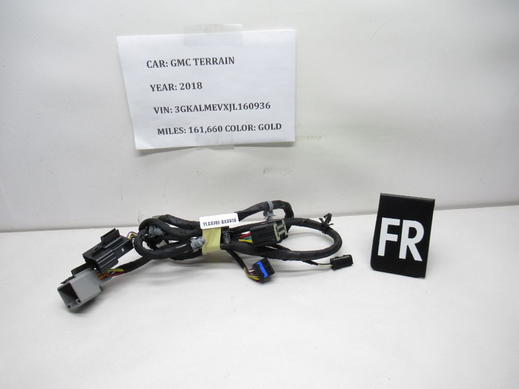 2018-2019 GMC Terrain Front Right Door Lock Wire Harness 84200857 OEM