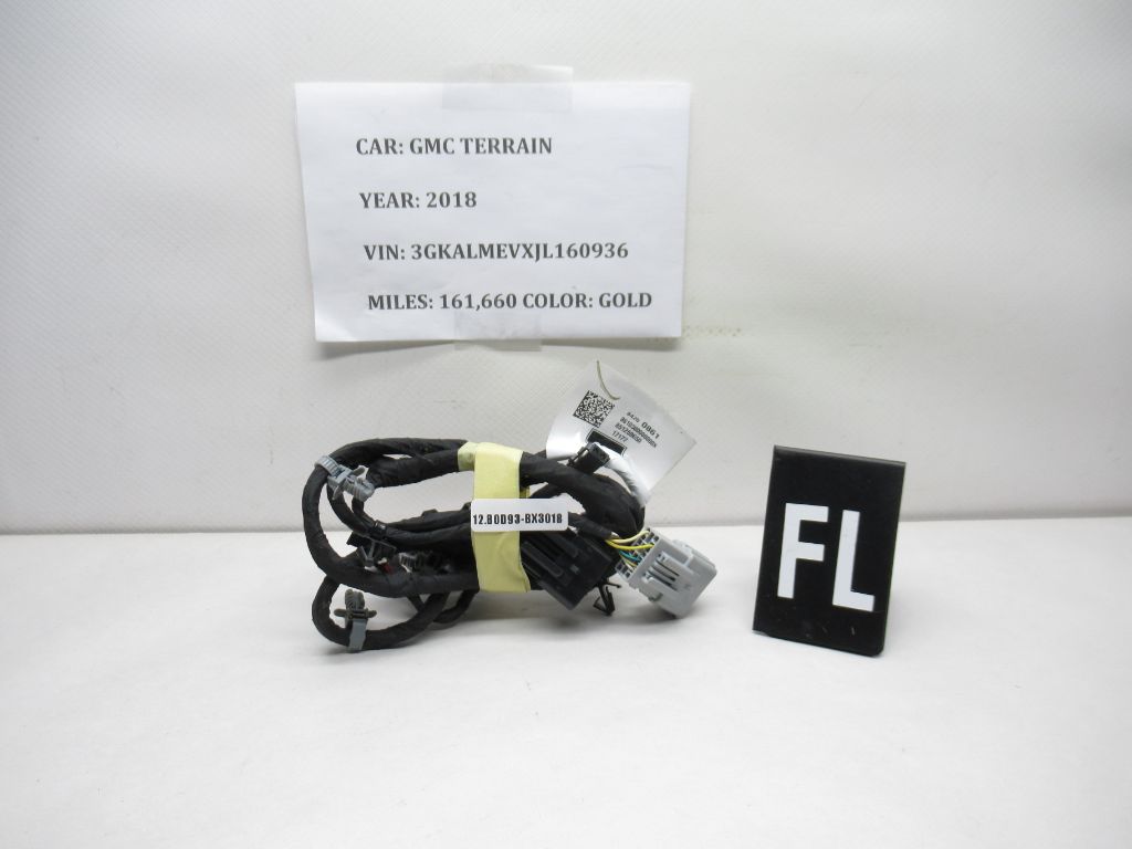 2018-2020 GMC Terrain Front Left Driver Side Door Wiring Harness 84200861 OEM