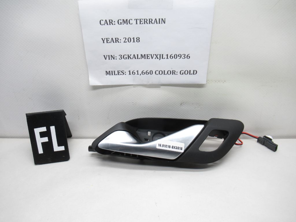 2018-2019 GMC Terrain Left Front Interior Door Handle OEM