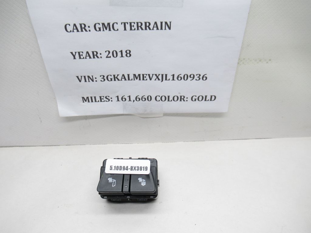 2018-2022 GMC Terrain Seat Heat Control Switch 00503A02 OEM