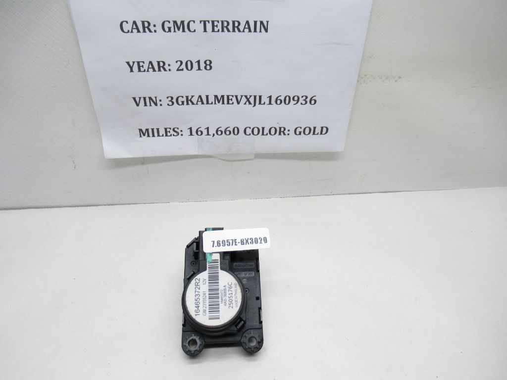 2016-2023 GMC Terrain A/C Heater Flap Door Actuator Motor 23155241 OEM