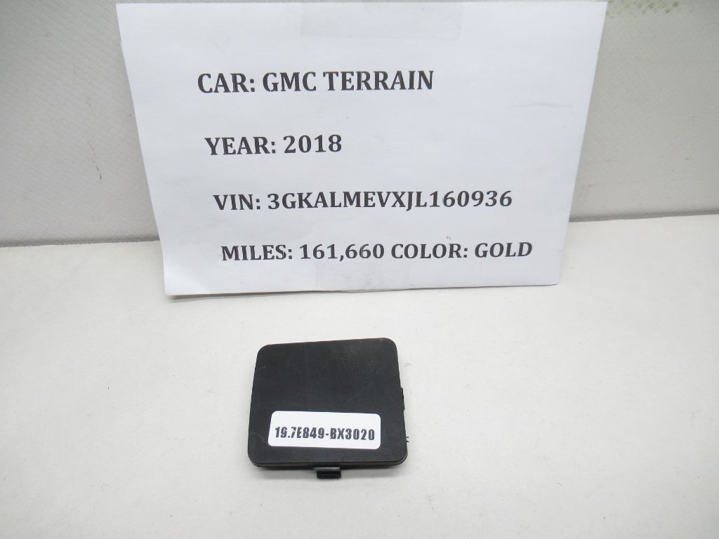 2018-2023 GMC Terrain Rear Seat Track Frame Cap L0516453 OEM