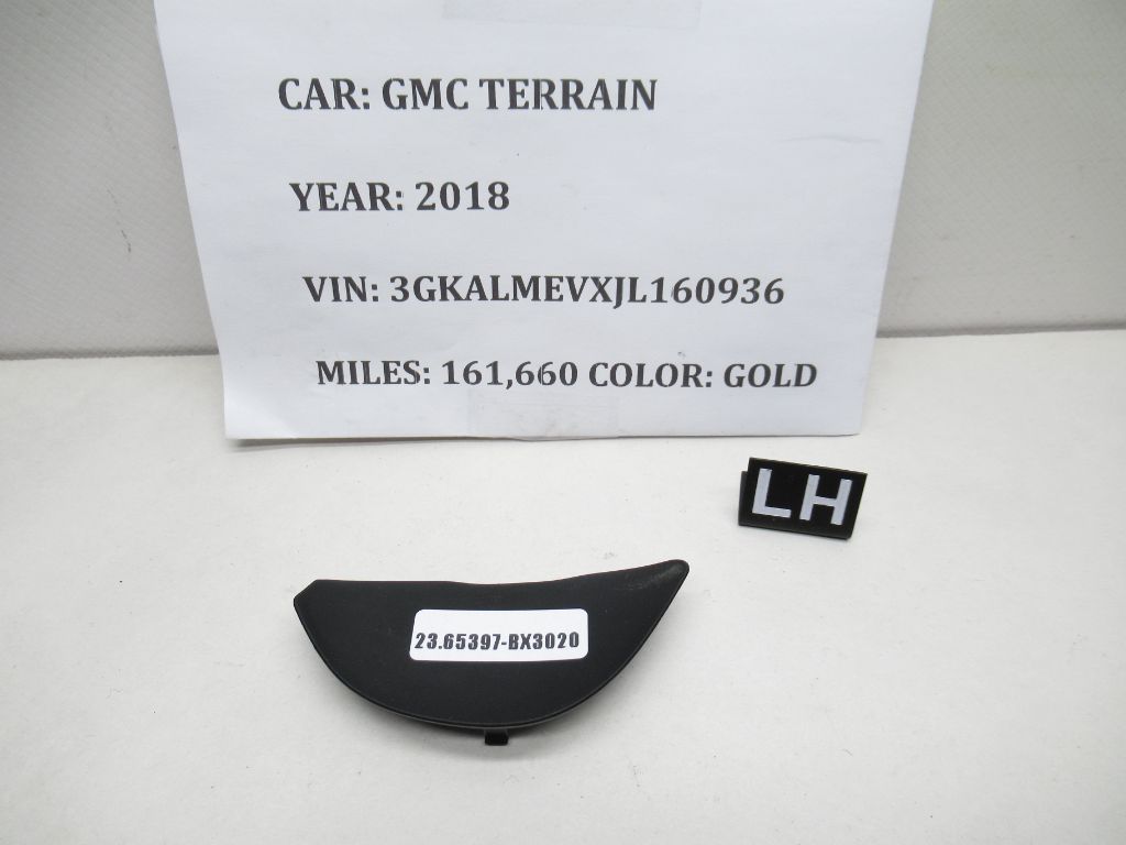 18-24 GMC Terrain Front Left Door Inside Handle Bolt Trim Cover Cap 13506441 OEM