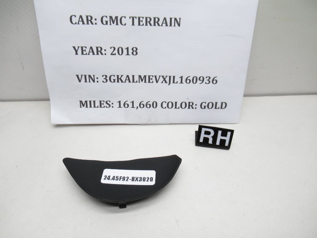 2018-2024 GMC Terrain Right Door Inside Handle Bolt Trim Cover Cap 13506442 OEM