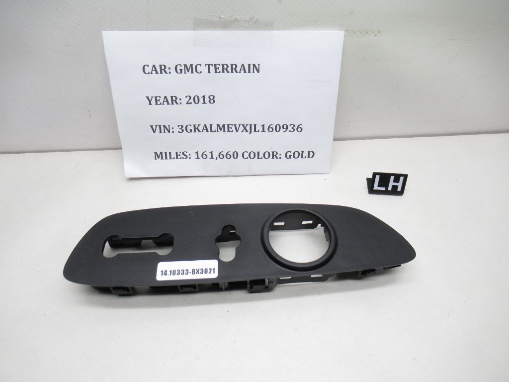 2018-2024 GMC Terrain Front Left Seat Switch Bezel Cover Trim 13593058 OEM