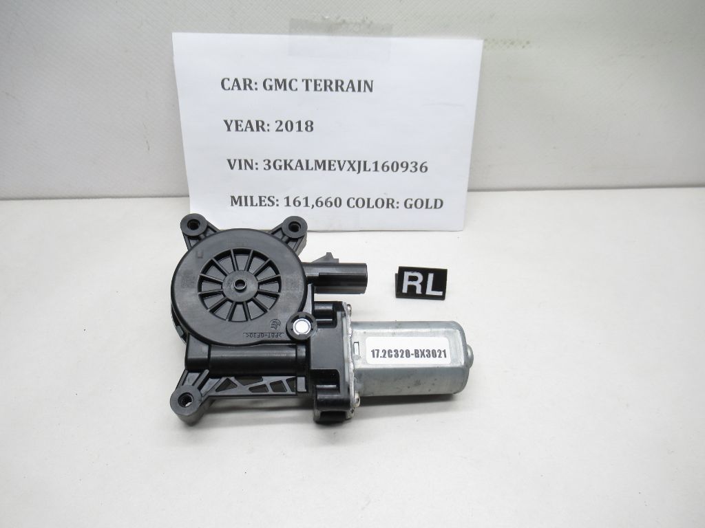 2018-2024 GMC Terrain Rear Left Power Door Window Regulator Motor 84336627 OEM