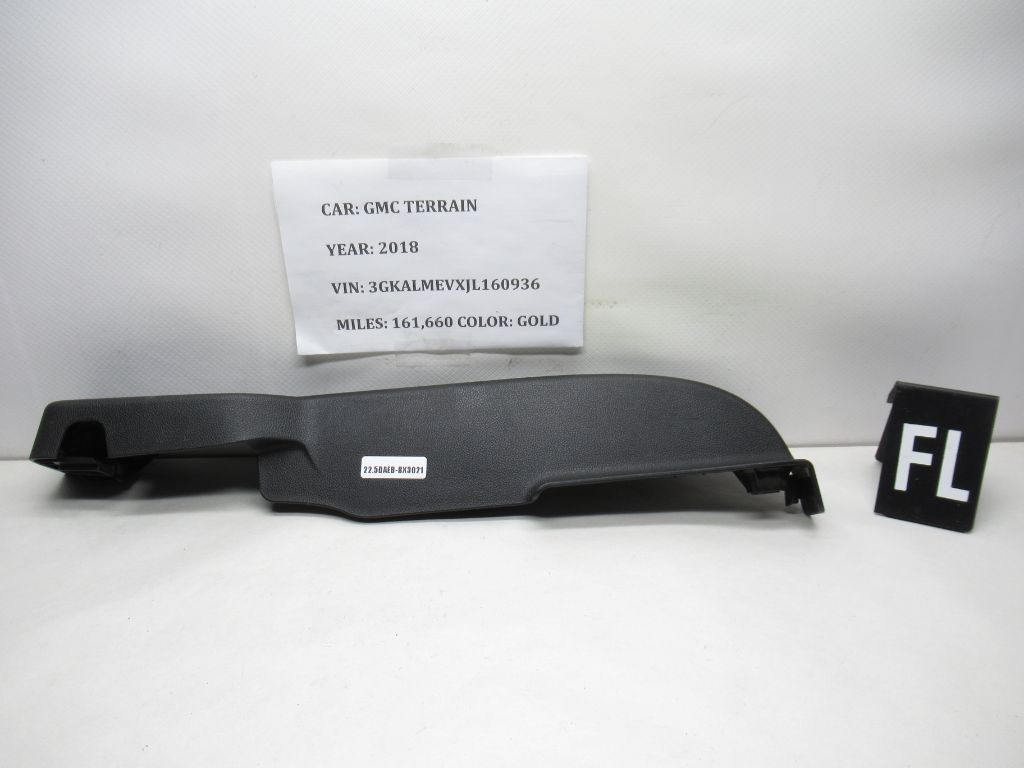 2018-2024 GMC Terrain Front Left Side Seat Track Rail Cover Trim 13507209 OEM