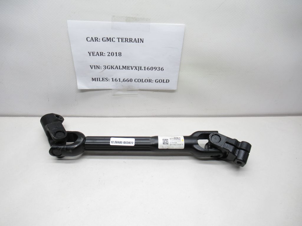 2018-2024 GMC Terrain SLT Steering Column Intermediate Shaft Assembly 84169352 OEM