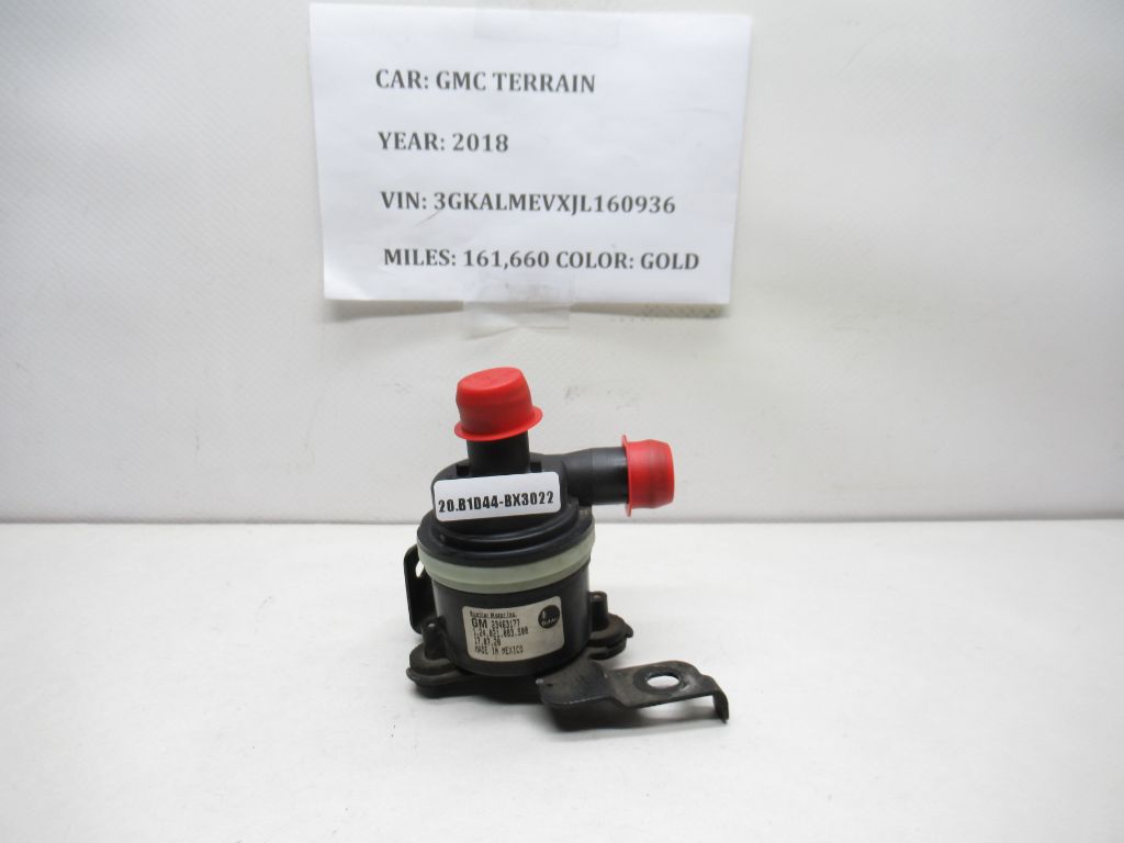 2018-2024 GMC Terrain Gas Engine Auxiliary Coolant Water Pump 23463177 OEM