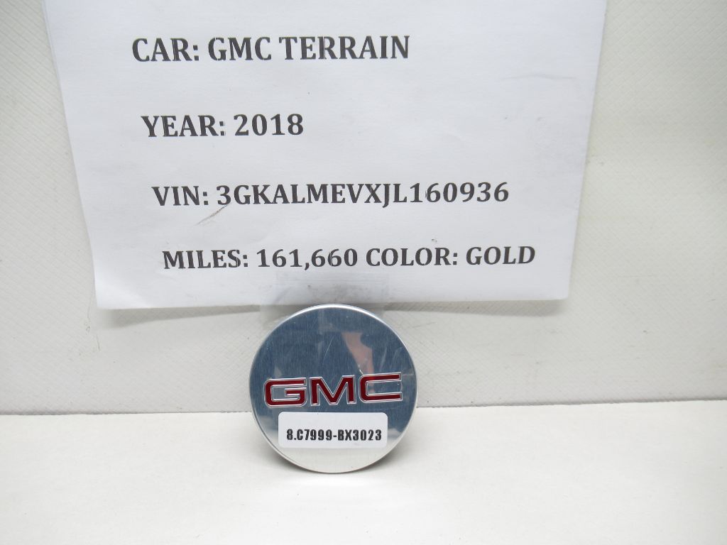2018-2019 GMC Terrain Wheel Center Cap 9593169 / 9594156 /9595157 OEM