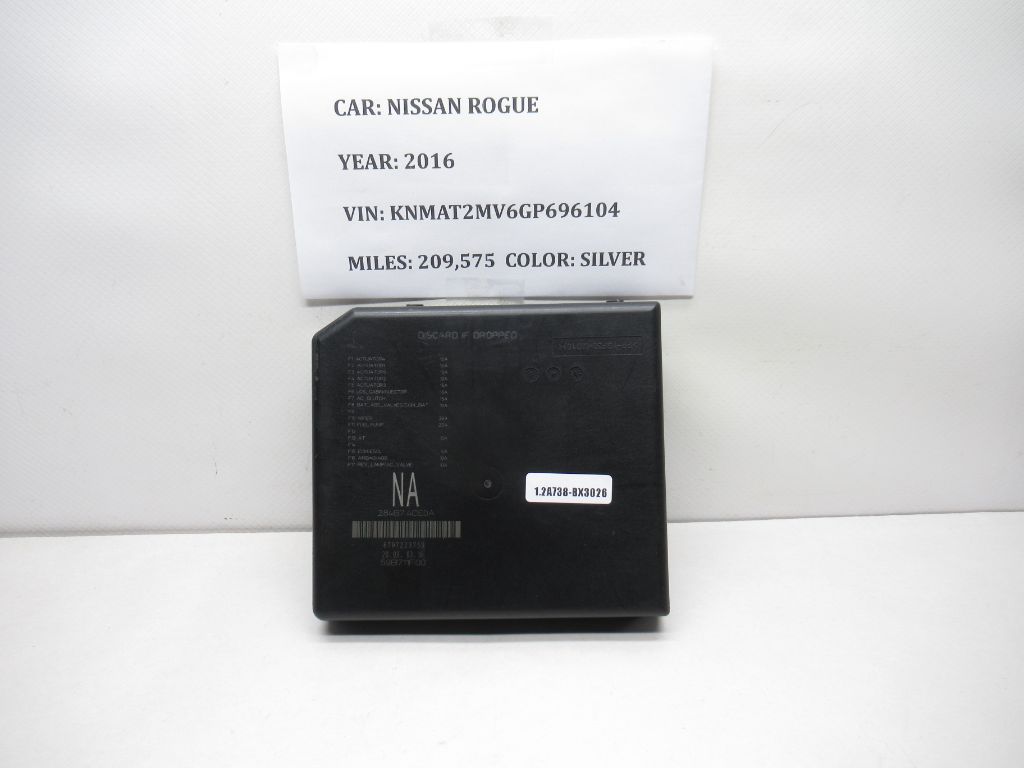 2015-2016 Nissan Rogue Fuse Box Relay Control Module 284B74CE0A OEM