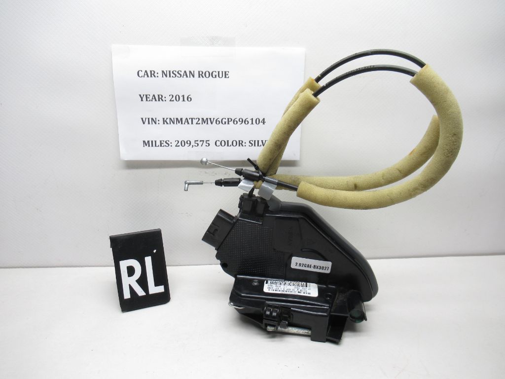 2016-2017 Nissan Rogue Rear Left Door Lock Latch Actuator 82501-4BA0A OEM