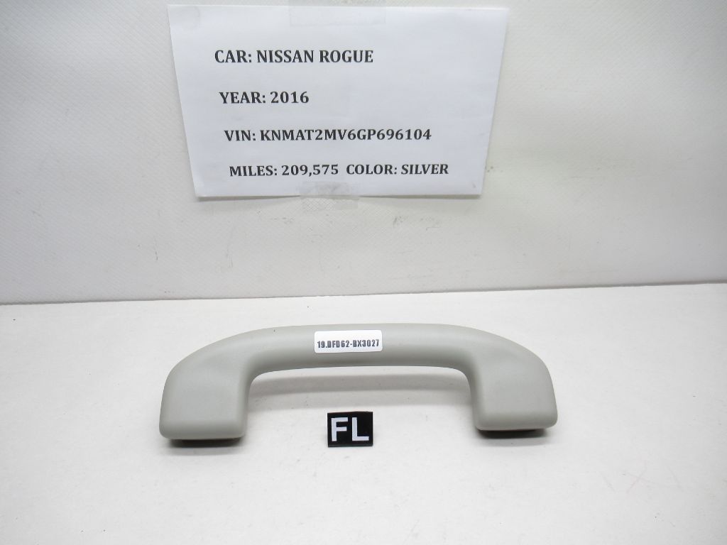 2016-2019 Nissan Rogue Front Left Roof Assist Grab Grip Handle 73940-3NA0A OEM