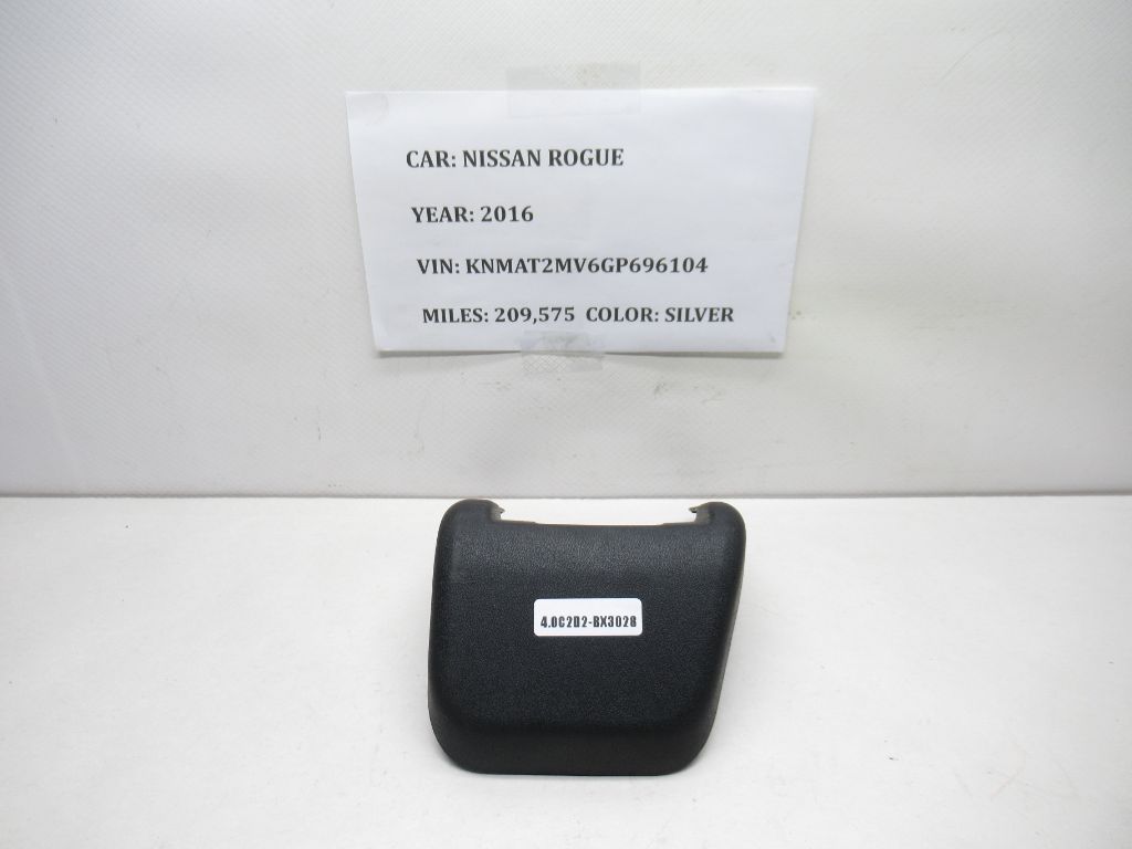 14-19 NISSAN ROGUE Left Inner Seat Rail Cover Trim Panel 88270 4BA0A OEM