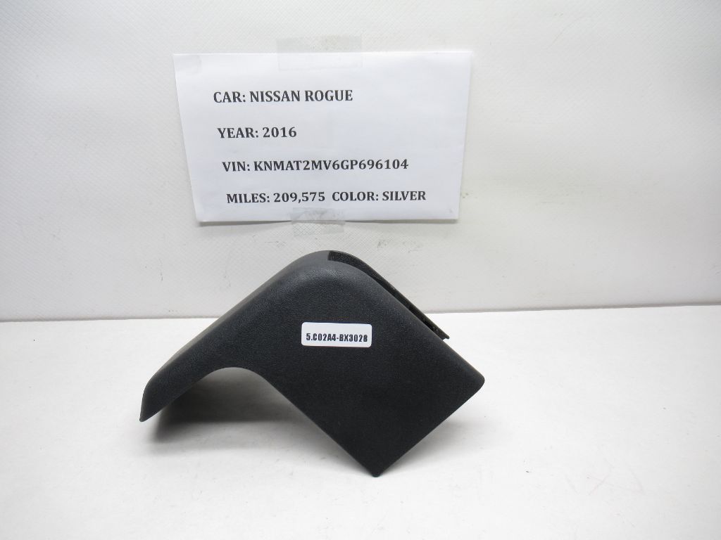 2016-2020 Nissan Rogue Second Row Front Left Seat Rail Cover Trim 882715HJ0A OEM