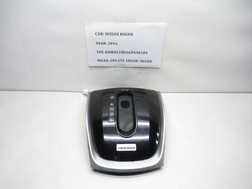 14-17 Nissan Rogue Center Console Shifter Trim Bezel 96941-5HA0A OEM