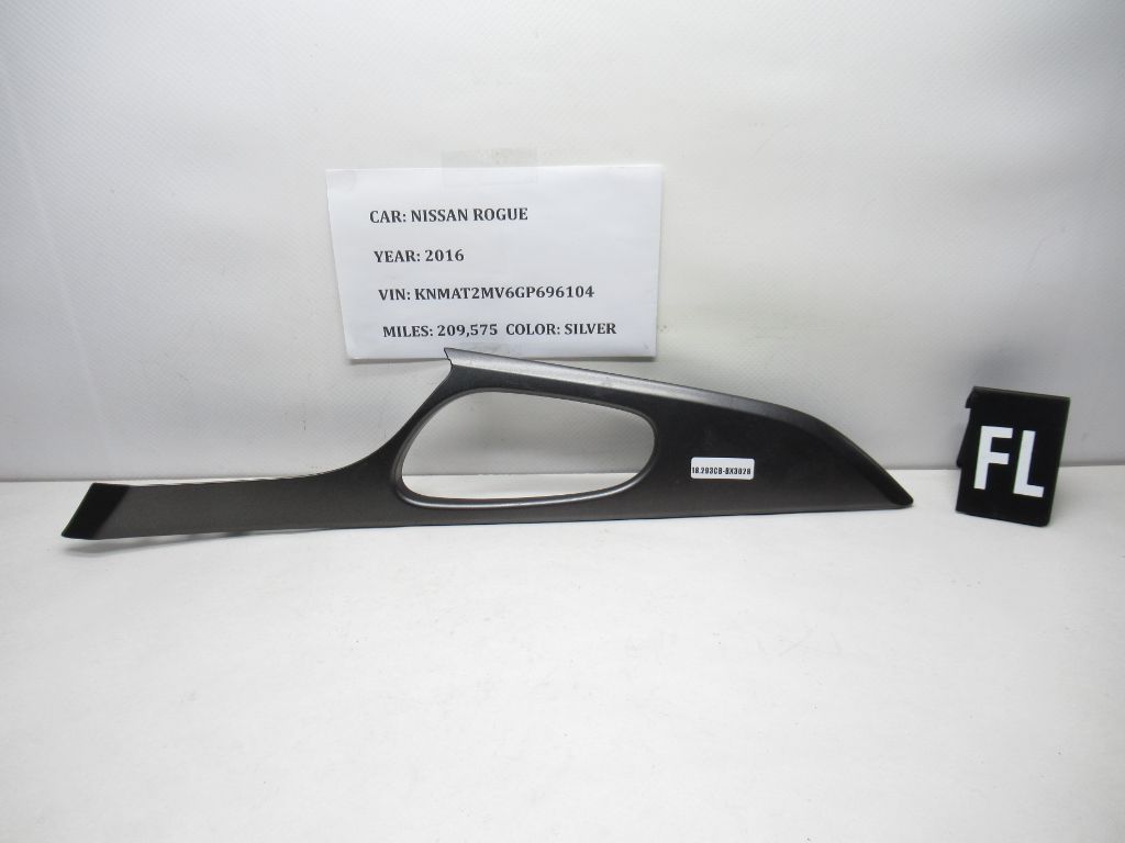14-17 Nissan Rogue Front Left Door Trim Bezel 80683-5HA0A OEM