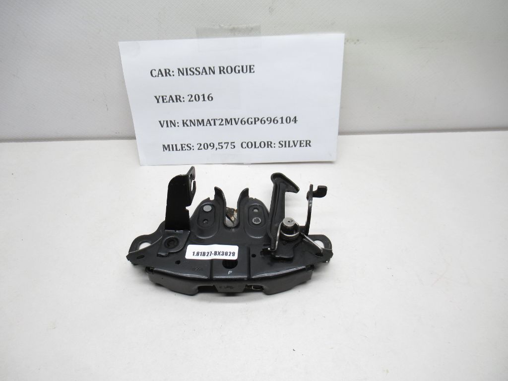 2015-2019 Nissan Rogue Hood Lock Latch Release Actuator 65601-JN24C OEM