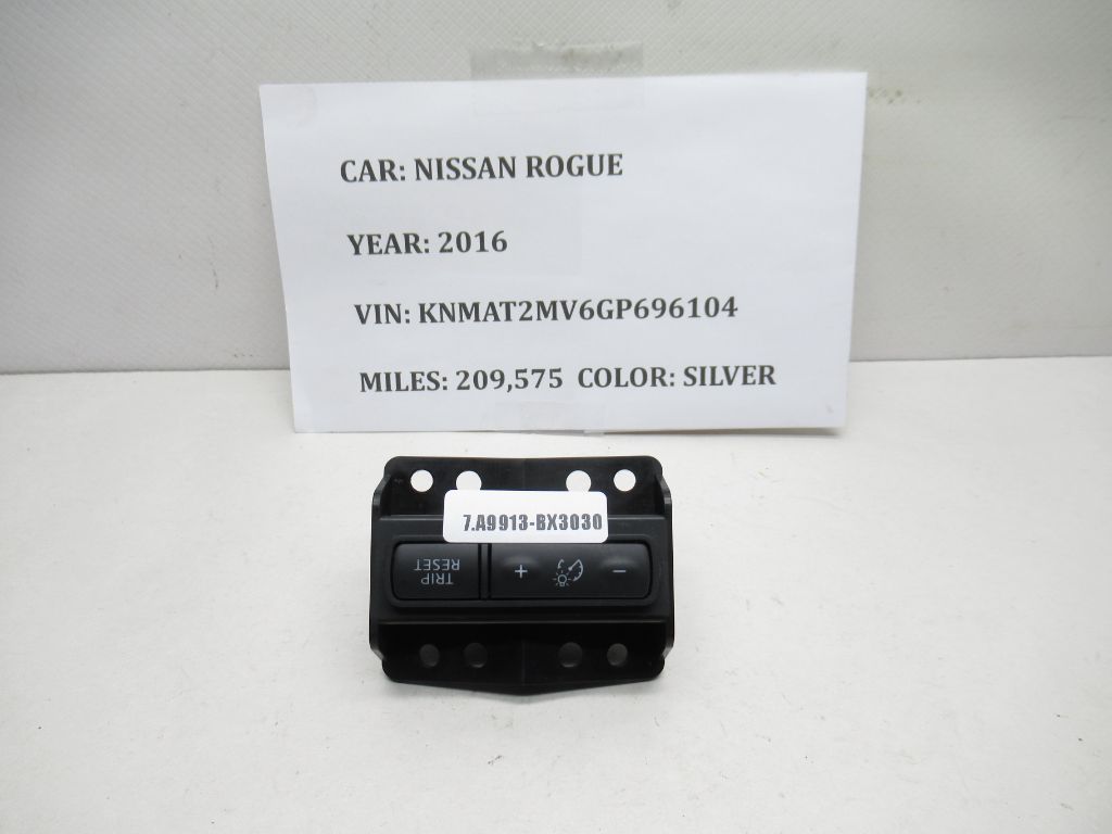 2016-2020 Nissan Rogue Dimmer Trip Reset Switch 25273-4BA0A OEM
