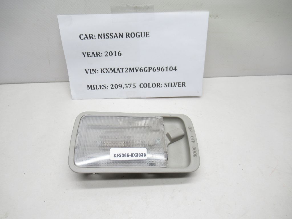 2016-2020 Nissan Rogue Interior Reading Light Lamp 26410-3NA0A OEM