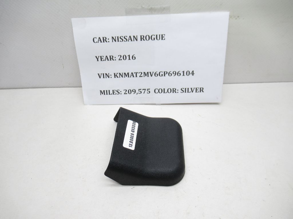 2016-2019 Nissan Rogue Seat Rail Rear Cap Cover Trim 882734BA0A OEM