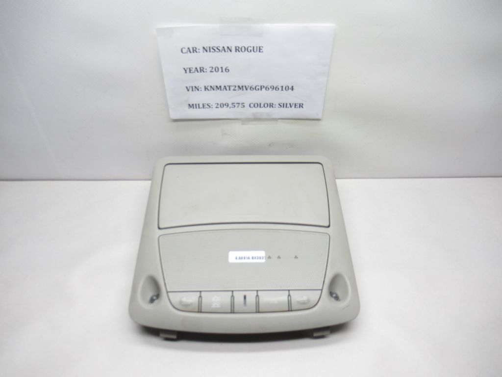 2013-2017 Nissan Rogue Front Upper Dome Light Lamp Assembly 26430-4CE1A OEM