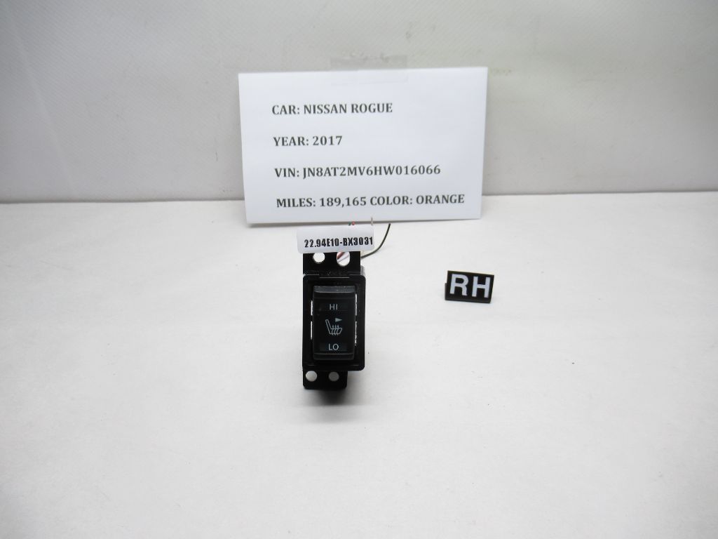 2013-2024 Nissan Rogue Center Console Right Seat Heat Switch 255003TA1A OEM