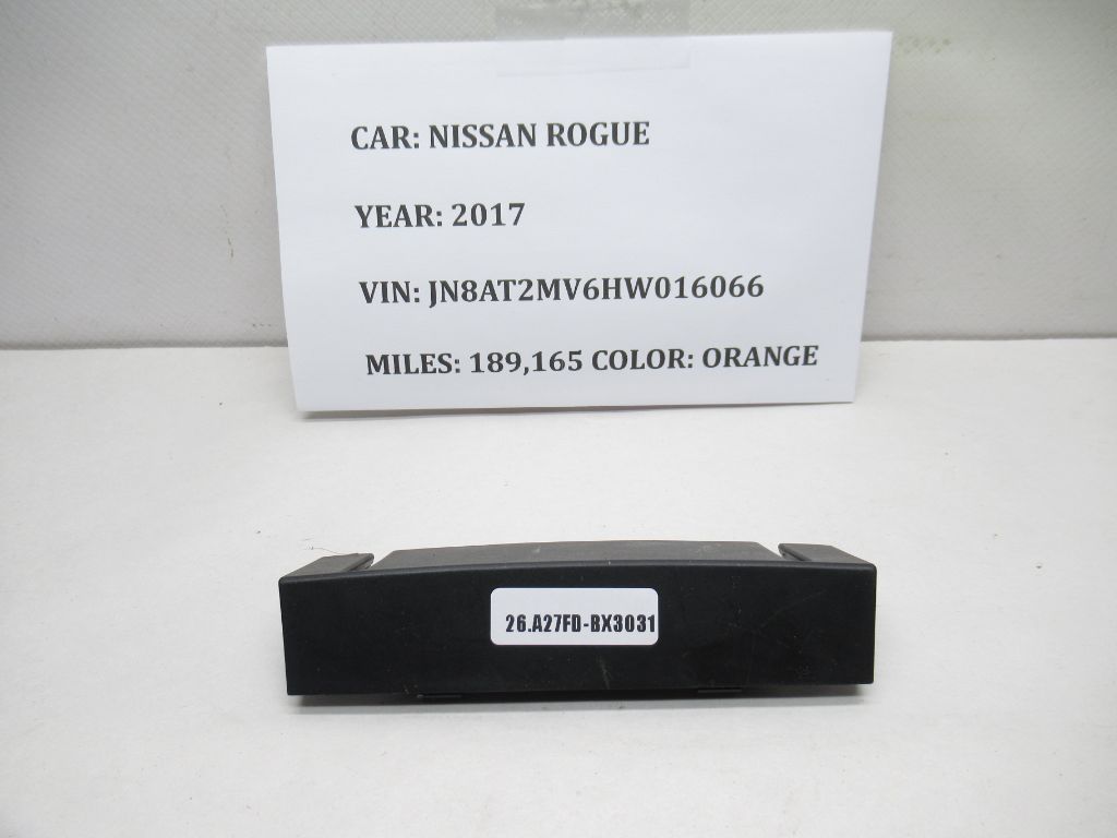 2017-2019 Nissan Rogue Center Console Cover Trim Plate Panel 969184CE0A OEM