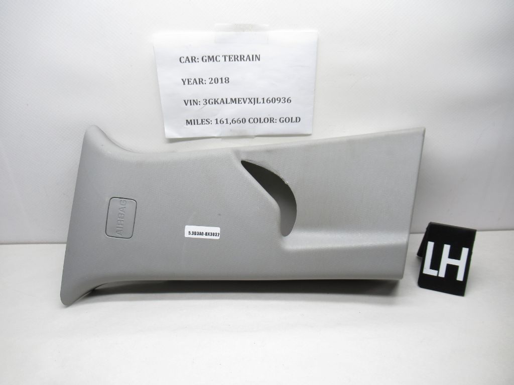 2018-2020 GMC Terrain Left B Pillar Upper Trim Panel 84258225 OEM