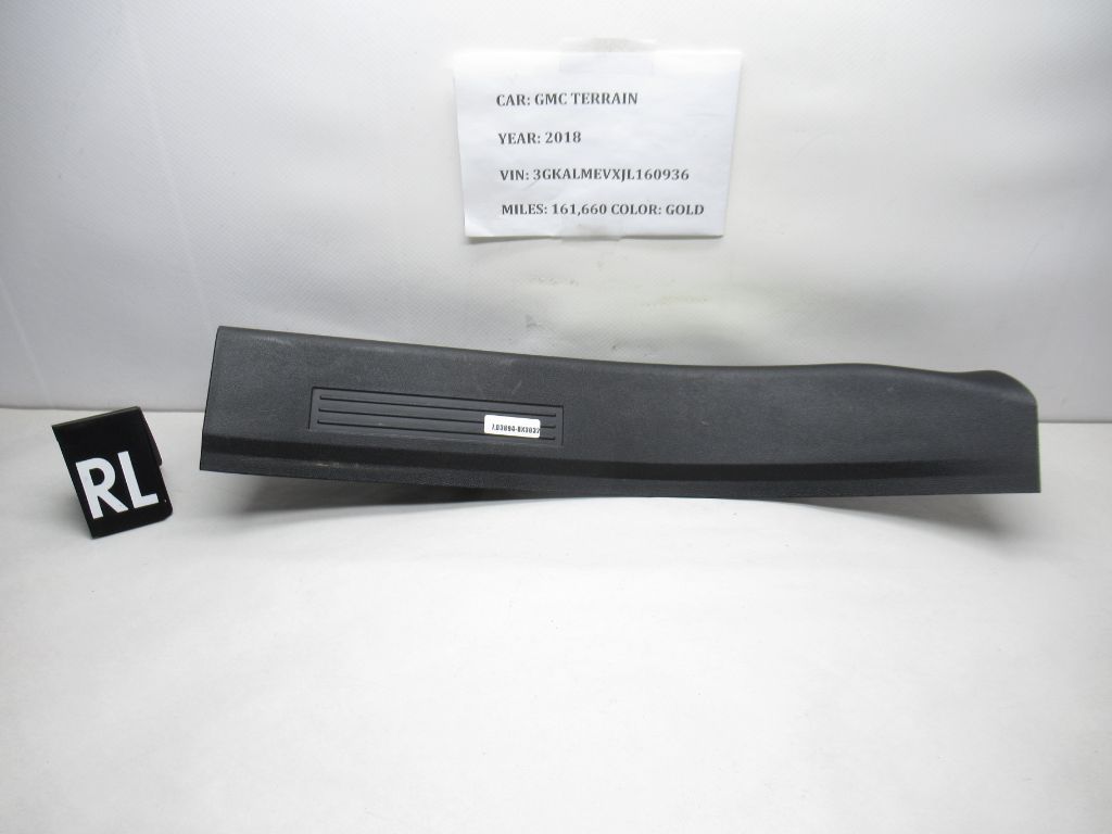2018-2020 GMC Terrain Rear Left Door Sill Scuff Plate 23116199 OEM