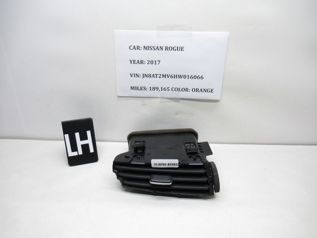 2017 Nissan Rogue Dash Center Left Air Vent Grille 68750-5AA0A OEM