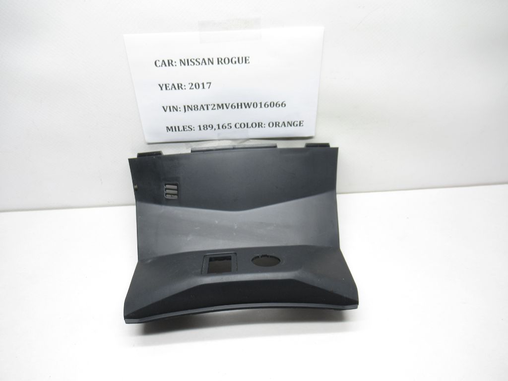 2017-2019 Nissan Rogue Dash Center Console Trim Cover 681044CC0A OEM