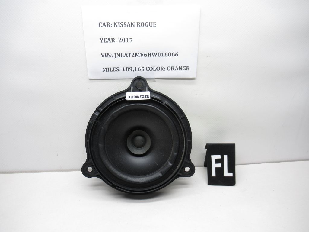2017-2019 Nissan Rogue Front Left Door Speaker 281564BV0A OEM
