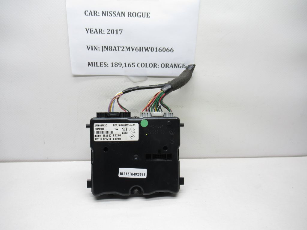 2016-2017 Nissan Rogue Amplifier AC Temperature Module 277606FL2C OEM