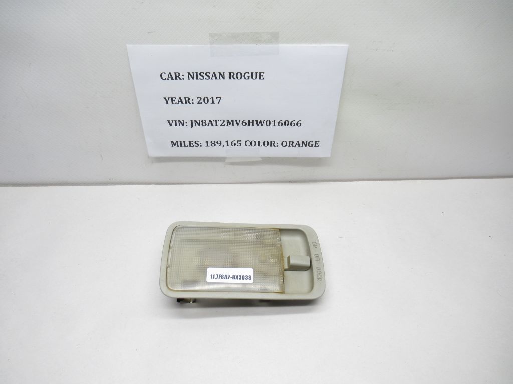 2017-2018 Nissan Rogue Interior Overhead Map Dome Light OEM