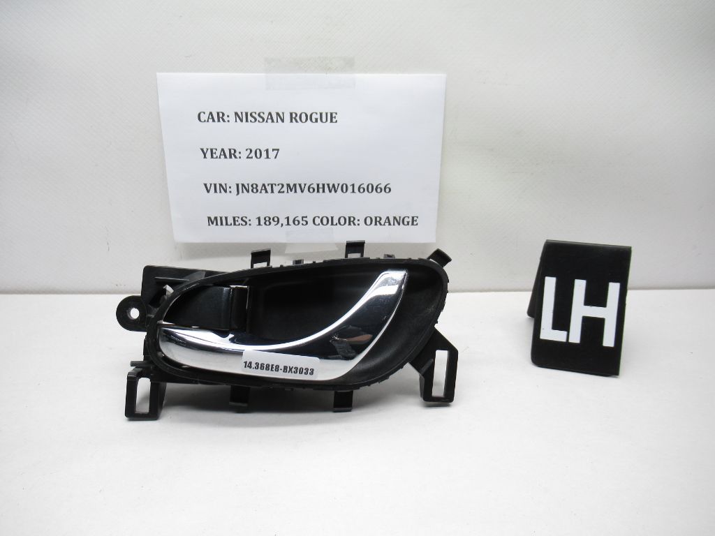 2017-2019 Nissan Rogue Left Side Door Interior Handle 80671-4BA0A OEM