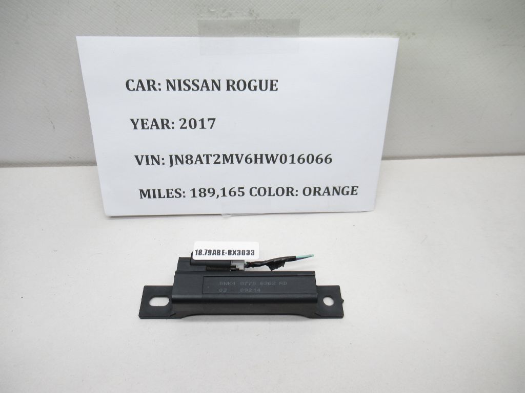 2017-2019 Nissan Rogue Keyless Entry Smart Key Antenna Module 5WK487756362AD
