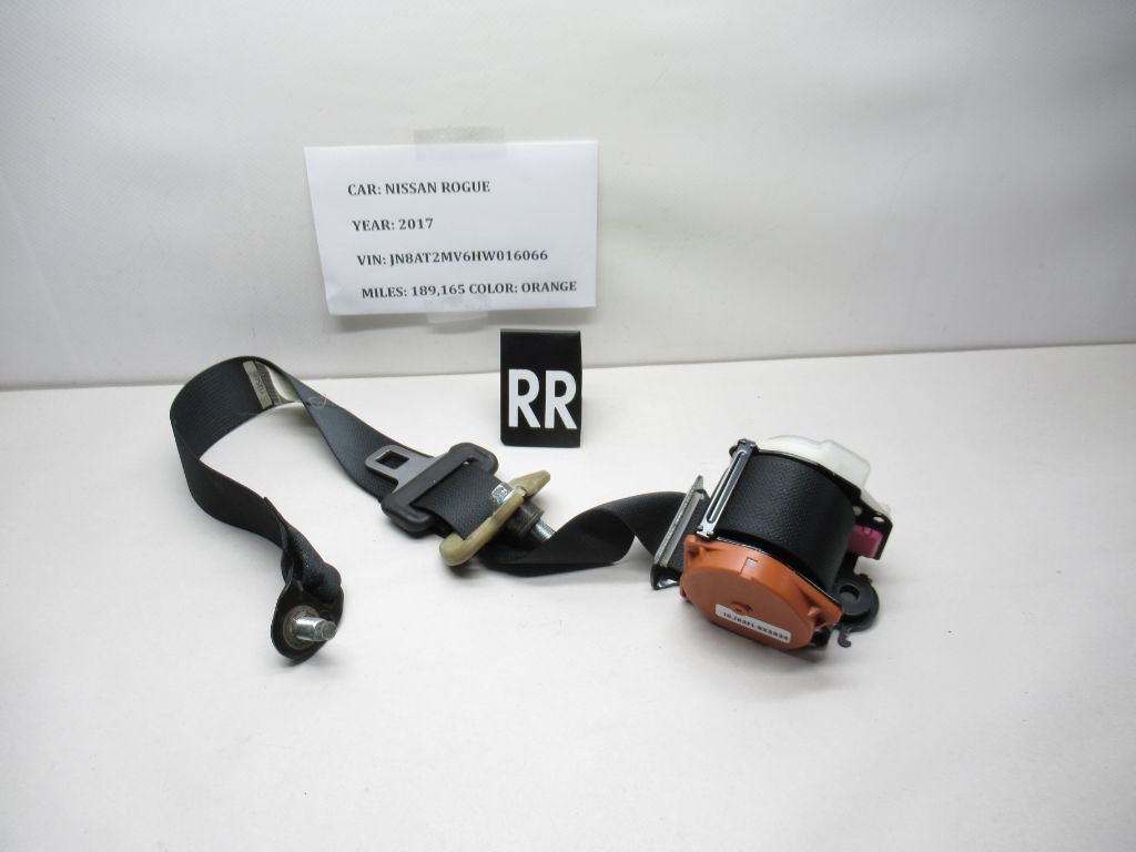 17-19 Nissan Rogue Rear Right Seat Belt Seatbelt Retractor TKK-AB0-G2669 OEM