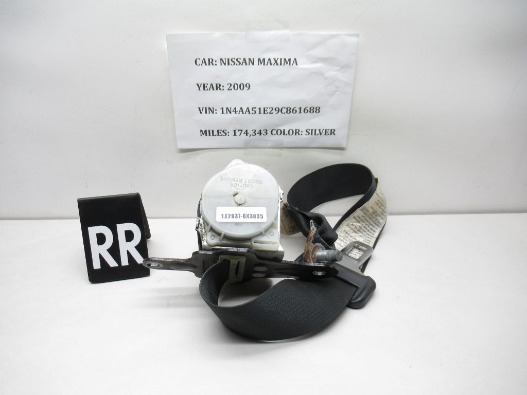 2009-2014 Nissan Maxima Rear Right Passenger Seat Belt Retractor OEM