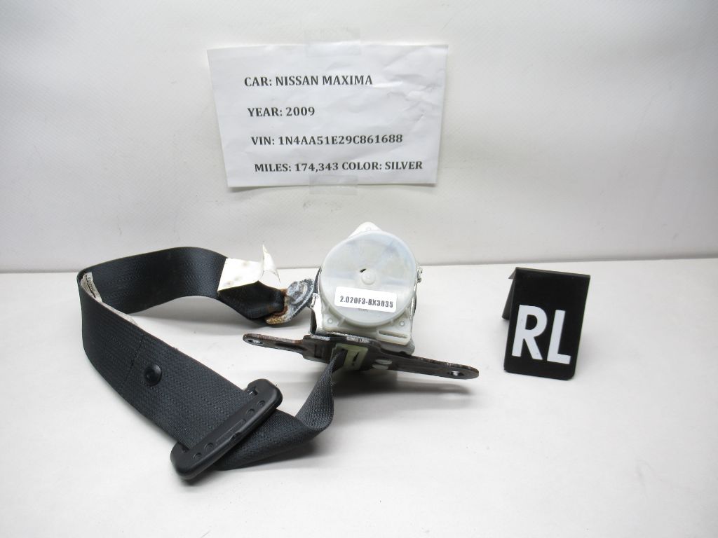 2009-2014 Nissan Maxima Rear Left Seat Belt Retractor OEM