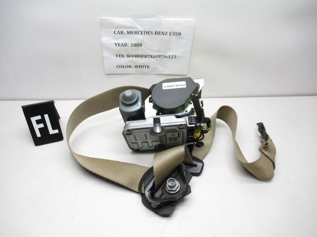 07-09 Mercedes E350 Front Left Seatbelt Seat Belt Retractor 2118605786 OEM