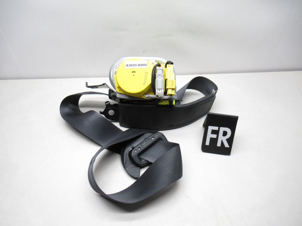 2005-2008 Acura RL Front Right Seat Belt Black TK-AF8-J1151 OEM