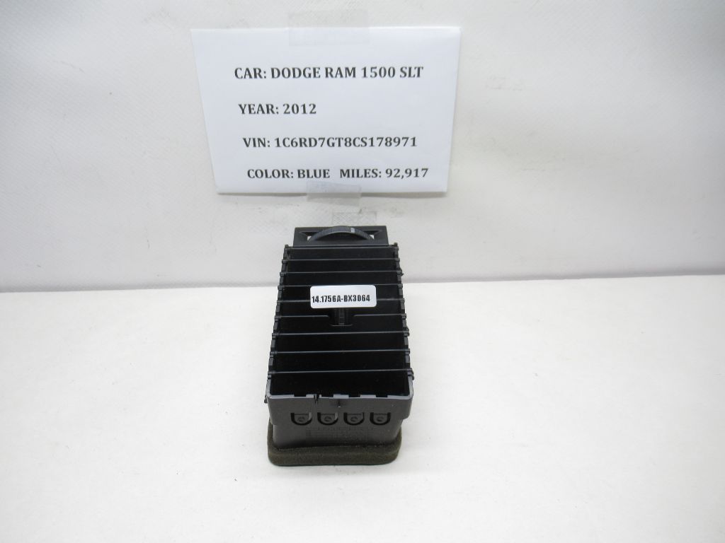 2012 Dodge Ram 1500 Vent A/C Heater 00005928-03 OEM