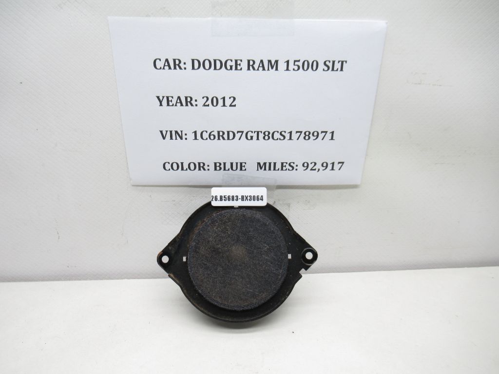 2012 Dodge Ram 1500 Dash Speaker 05059062AA OEM