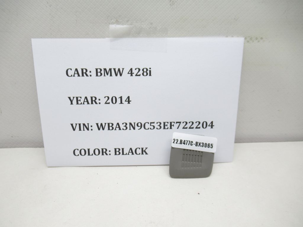 2014-2016 BMW 428i Microphone Trim Cover 7212595 OEM