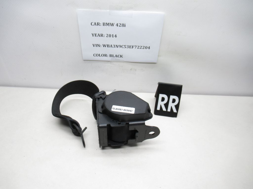 2014-2016 BMW 428i Rear Right Seat Belt Retractor 7259391 OEM