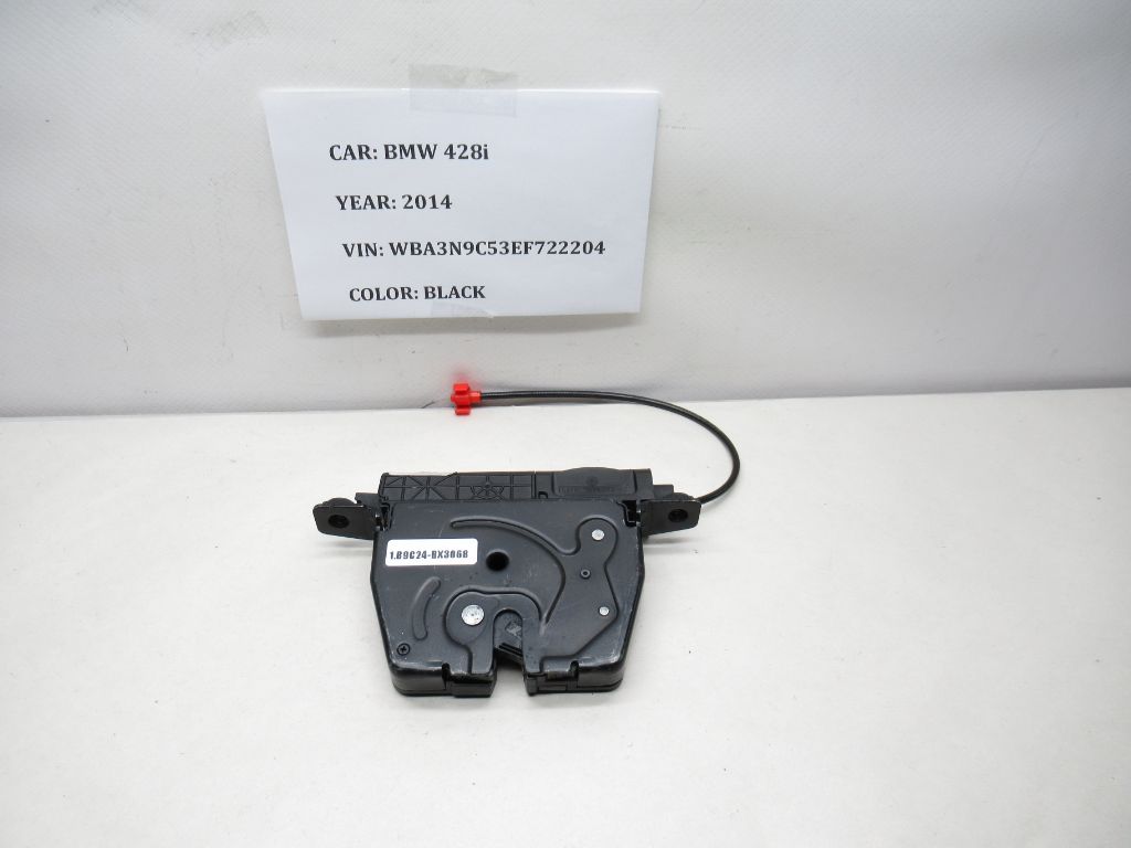 2014-2016 BMW 428i Trunk Hatch Latch Lock Actuator 918064-105 OEM