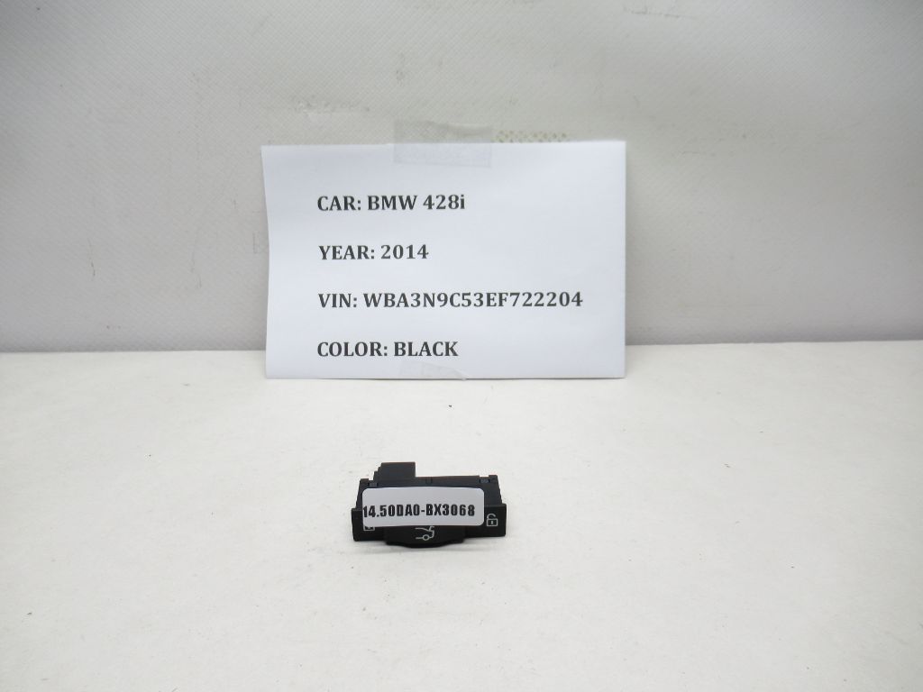 14-16 BMW 428i Trunk Lid Lock Unlock Release Control Switch 246587 OEM