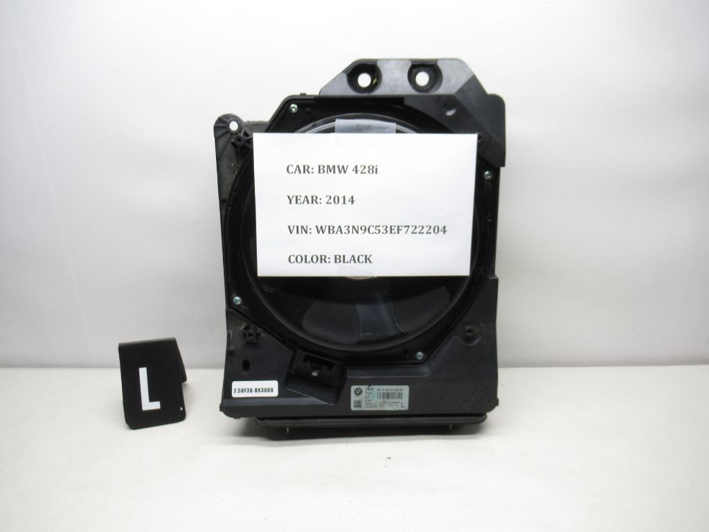 2014-2016 BMW 428i Left Speaker Audio Subwoofer 65139210149-05 OEM